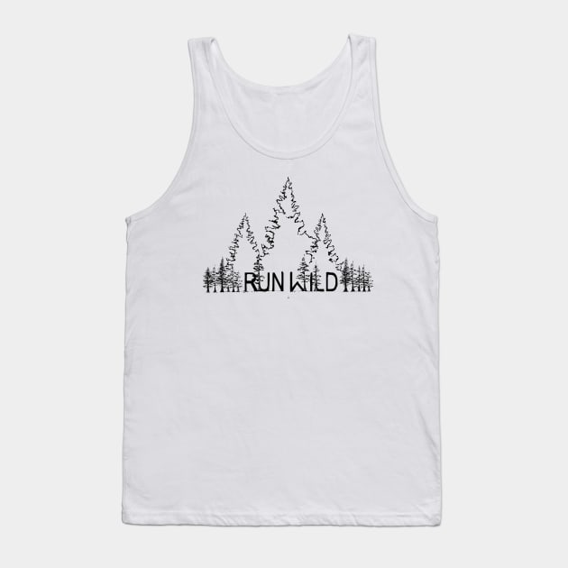 Run Wild Tank Top by runningevolution